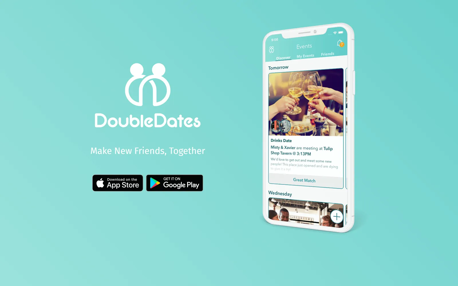 DoubleDates website
