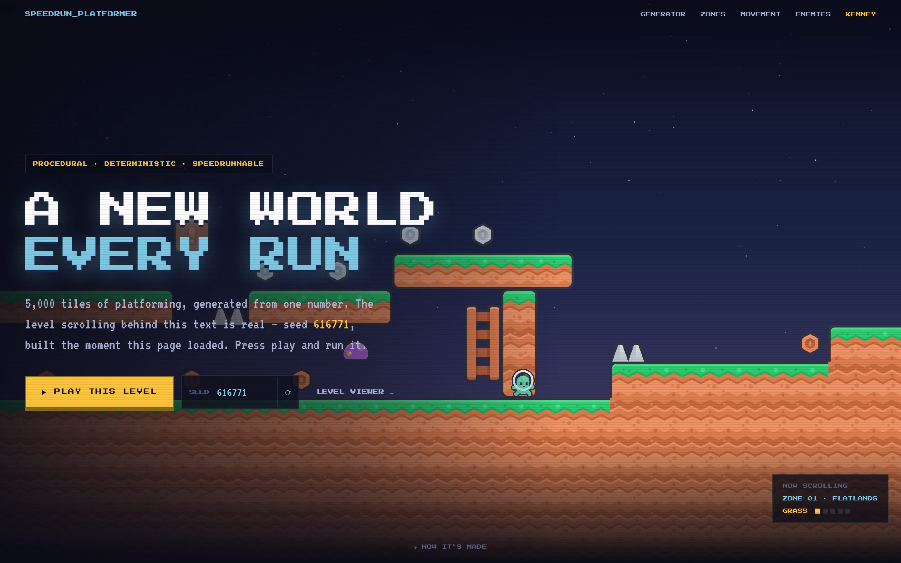 Speedrun Platformer screenshot